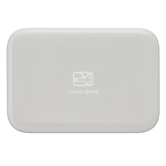 PLUS Portable Desk Gift Set 8-piece magnetic case white