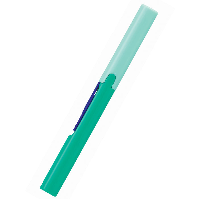Twiggy curved blade scissors in blue