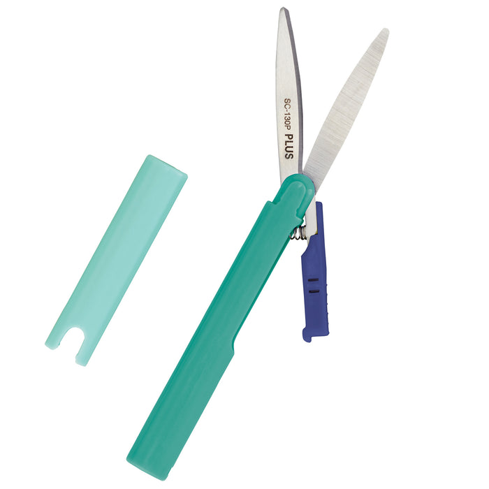 Twiggy curved blade scissors in blue