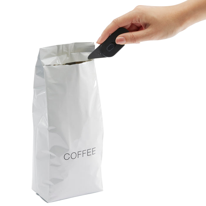 PLUS Ceramic Box Opener – Ultra-Sharp, Safer Cutting Tool with Built-In Magnet & Label Remover