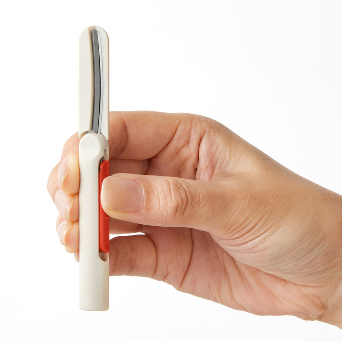 FitCut Curve Twiggy Capless Scissors  – Compact, TSA-Compliant, Safe for Kids & Everyday Use