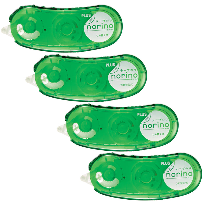 PLUS Norino Pod repositionable glue tape pens 4 pack