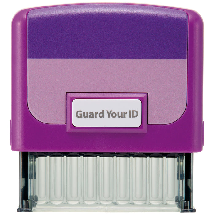 GYID - Guard Your ID Stamp - Medium purple