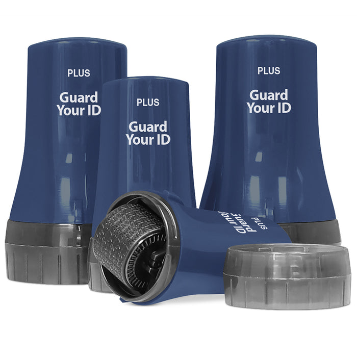 Guard Your ID Advanced Roller 4-Pack – Navy – Advanced Identity Concealment Tool