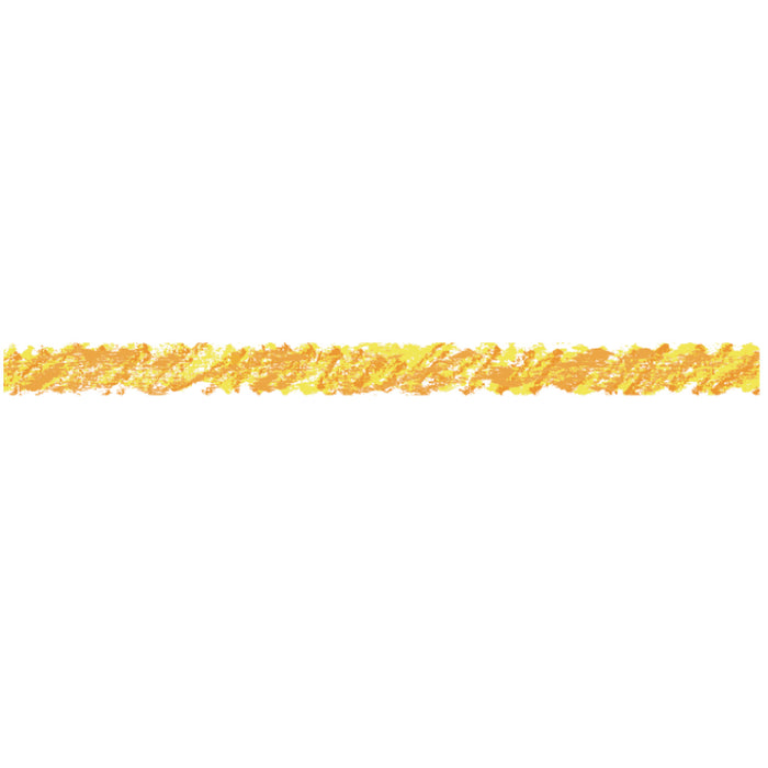 Close-up of sketch patterned tape applied with Deco Tape applicator