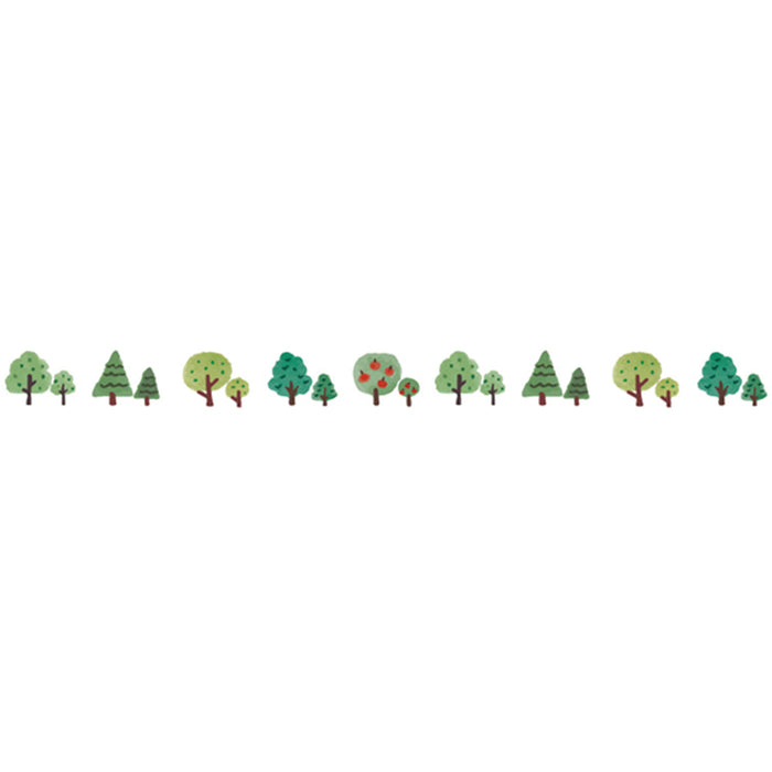 Close-up of tape tree design from Petit Deco Tape