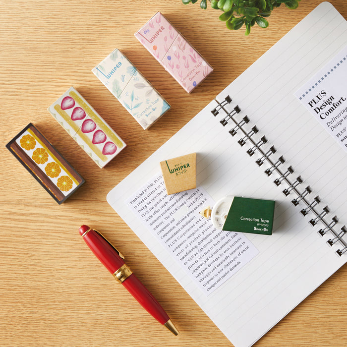 PLUS Eco-friendly Correction tapes