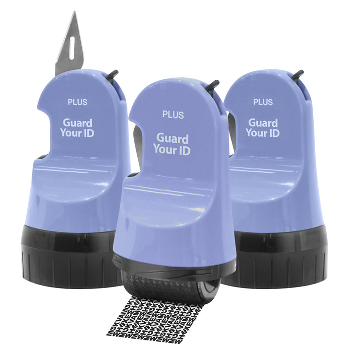 light blue Guard Your ID 3 in 1 WIDE Advanced Roller 3-Pack