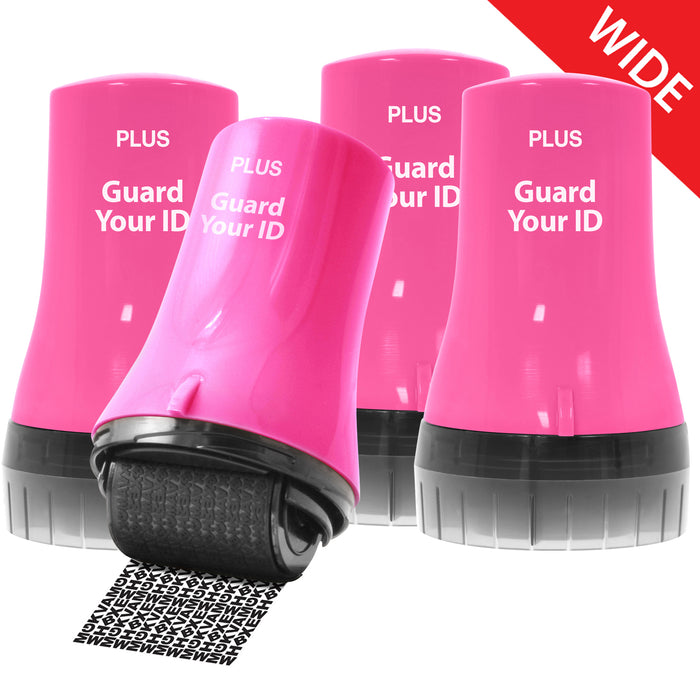Guard Your ID WIDE Advanced Roller 4-Pack pink