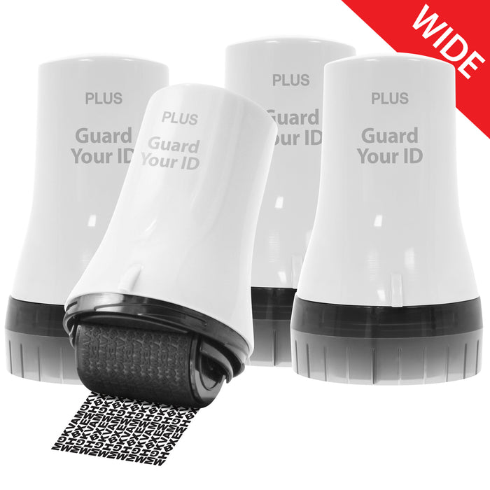 Guard Your ID WIDE Advanced Roller 4-Pack white