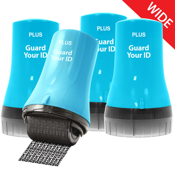 Guard Your ID WIDE Advanced Roller 4-Pack blue