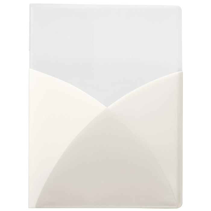 PLUS Clear File Organizers 20-Pages vanilla