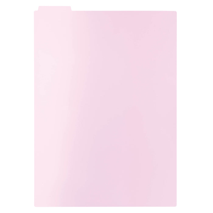 PLUS Folder Index Sheet in pink