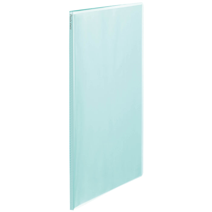 PLUS Clear Folder Organizer 10-Pages in blueberry
