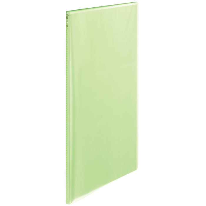 PLUS Clear Folder Organizer 10-Pages in lime