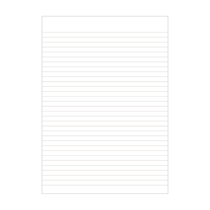 Hocco A5 Notebook lined page