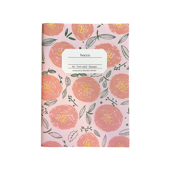 Hocco A6 Notebook with floral print
