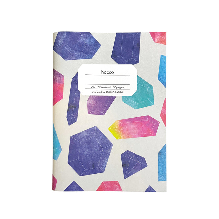 Hocco A6 Notebook with gem print