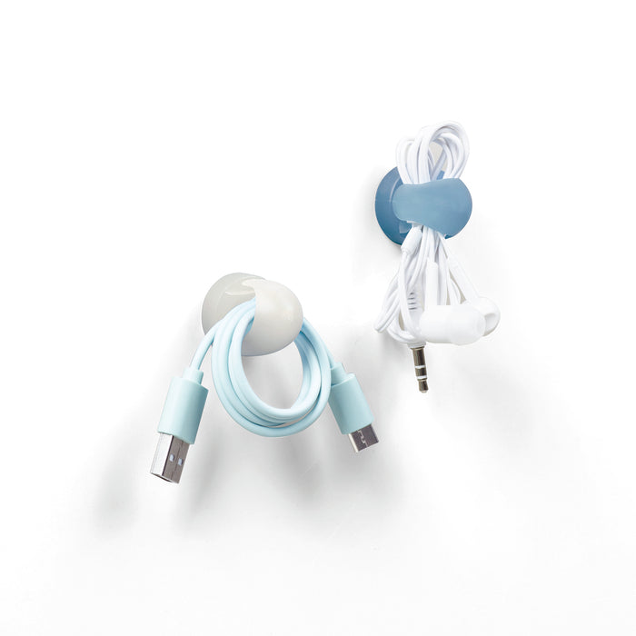 PLUS Magnet Hook Small blue, white holding wires