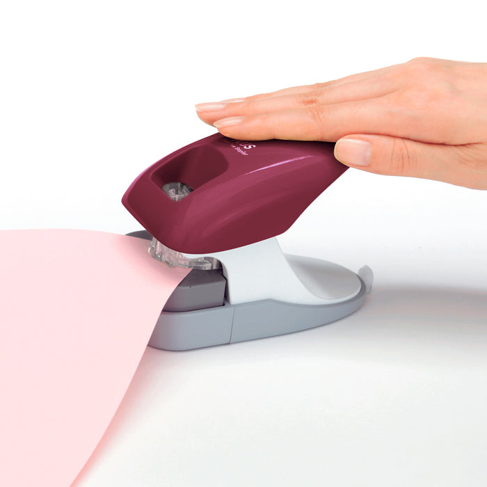 Desktop Paper Clinch Staple Free Stapler