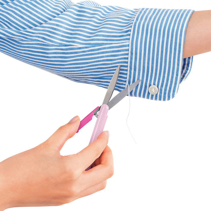 Twiggy curved blade scissors in Pink