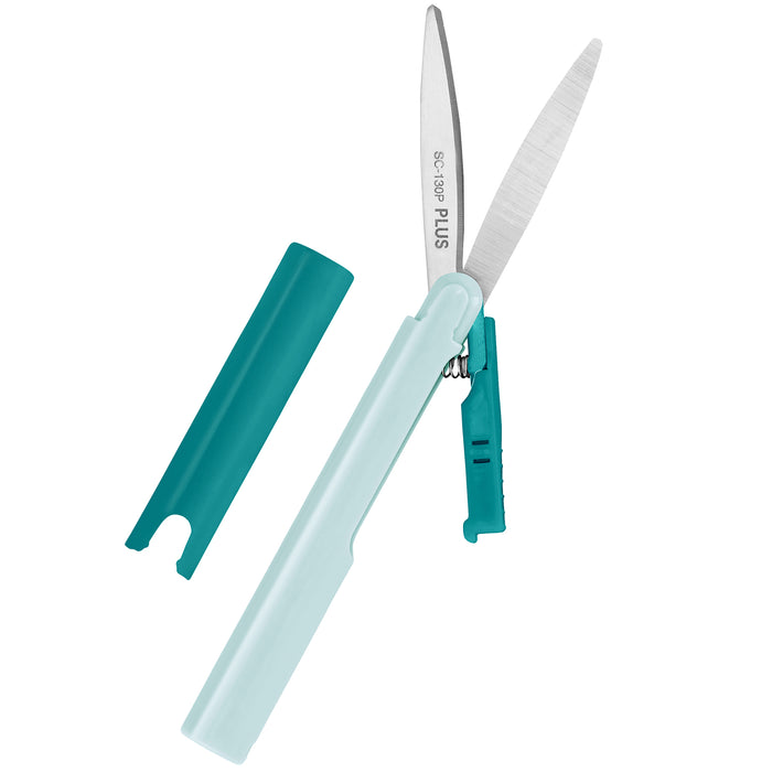 Twiggy curved blade scissors in blue