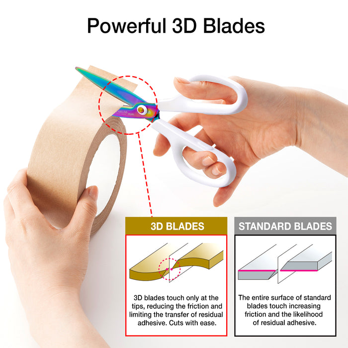 10th Anniversary Limited Edition Titanium Curved Blade Scissors
