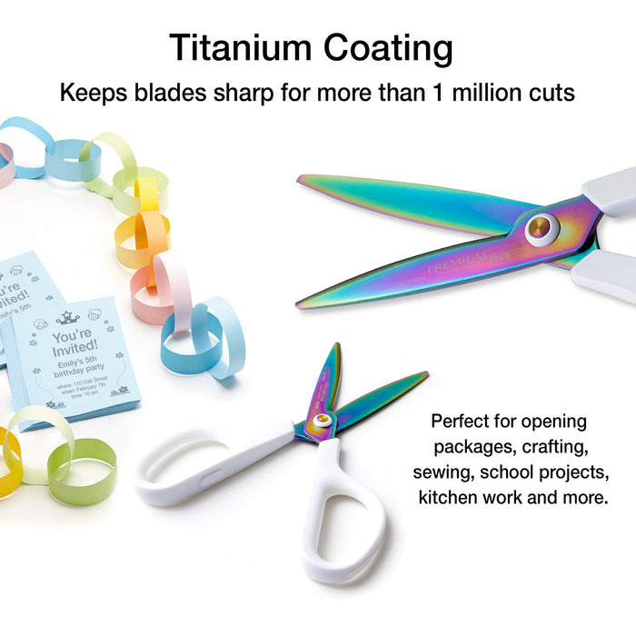 10th Anniversary Limited Edition Titanium Curved Blade Scissors
