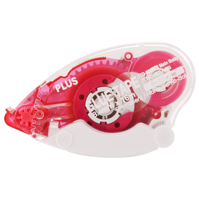 PLUS TG-620BC dot glue tape 4 pack with honeycomb pattern