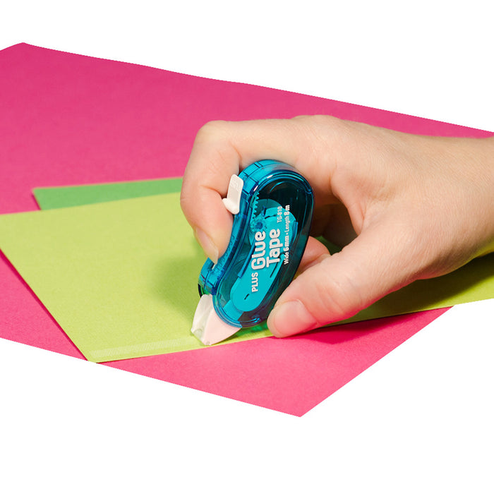 Applying 6 mm glue tape from The Bean to a craft project