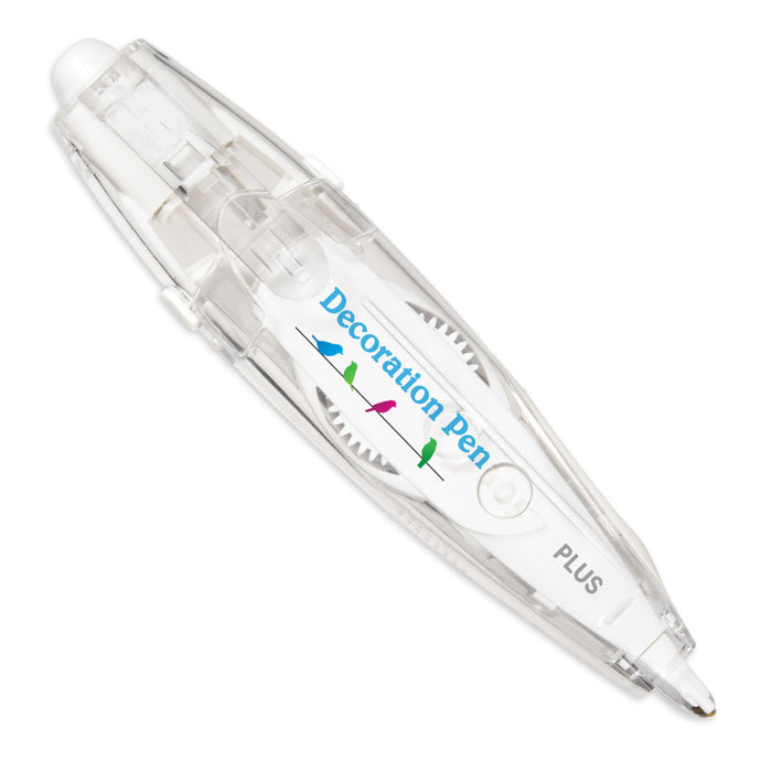 PLUS Deco Tape pen-style applicator with extended tip