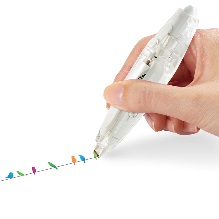 PLUS Deco Tape pen-style applicator with extended tip