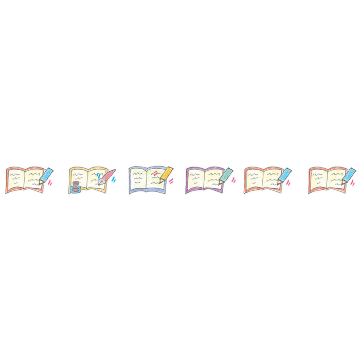 Close-up of tape book design from Petit Deco Tape