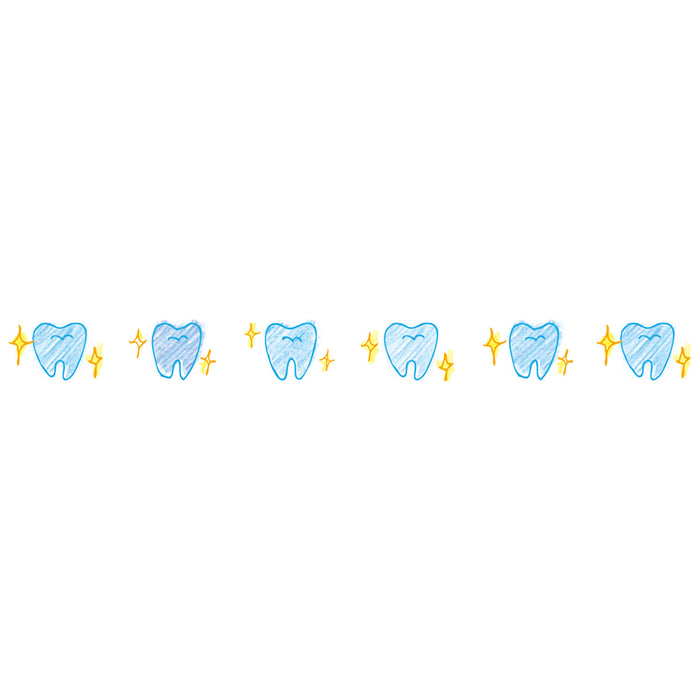 Close-up of tape tooth design from Petit Deco Tape