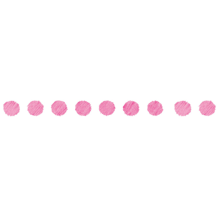 Close-up of tape pink dot design from Petit Deco Tape