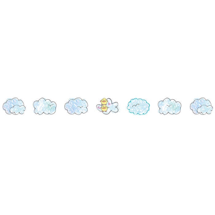 Close-up of tape cloud design from Petit Deco Tape