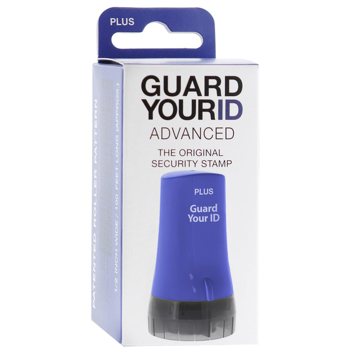 blue Guard Your ID Advanced Roller pink Stylish Privacy Stamp Roller