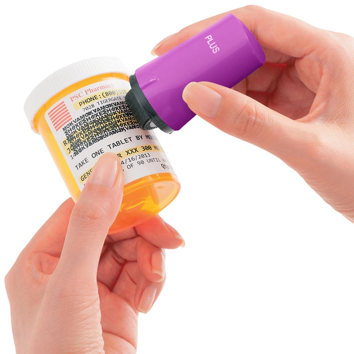 Guard Your ID Advanced Roller purple Stylish Privacy Stamp Roller