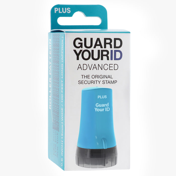 blue Guard Your ID Advanced Roller Stylish Privacy Stamp Roller