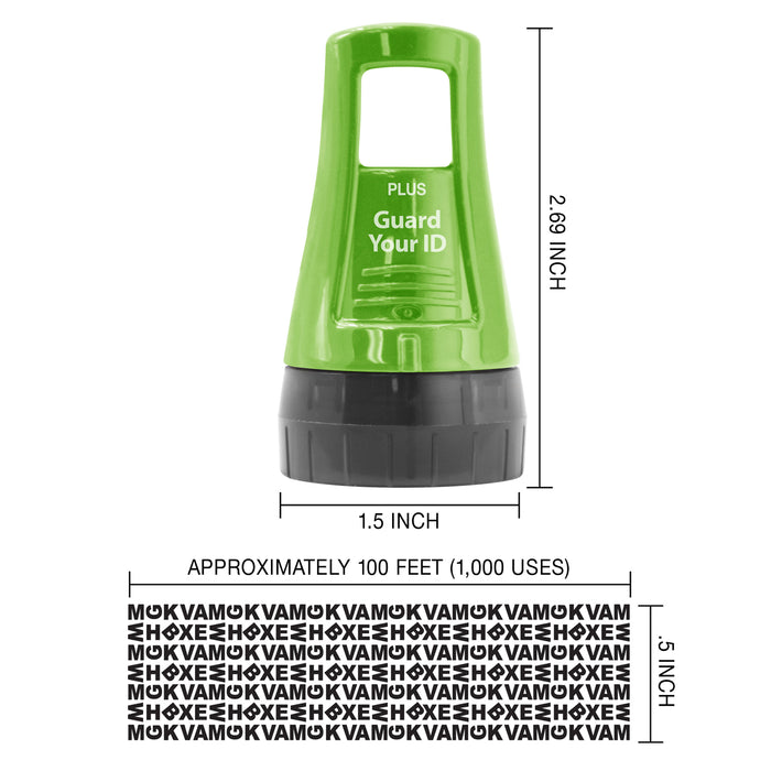 Guard Your ID Advanced X Roller 3-Pack | Fast, Easy Identity Protection – Shredder-Free Privacy Solution