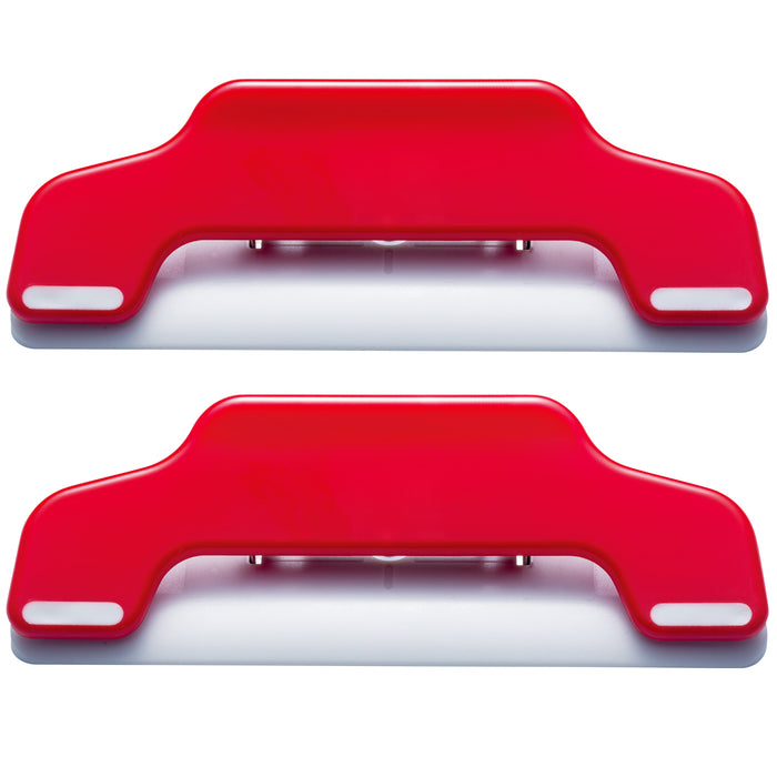 PLUS Wide Extra Strong Magnet red Clip