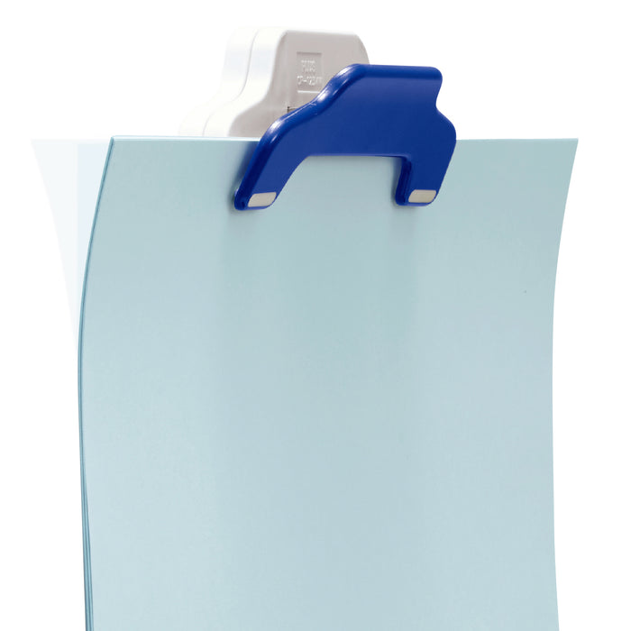 PLUS Wide Extra Strong Magnet Clip holding paper