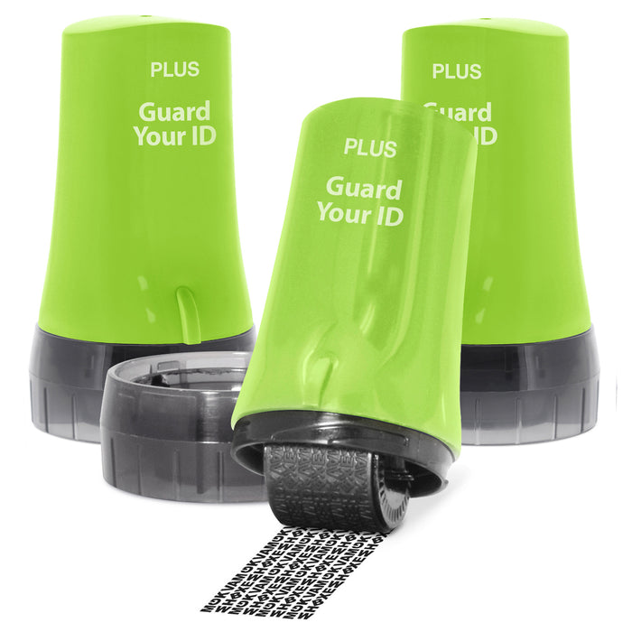 Guard Your ID Advanced 3-Pack Roller Kit green