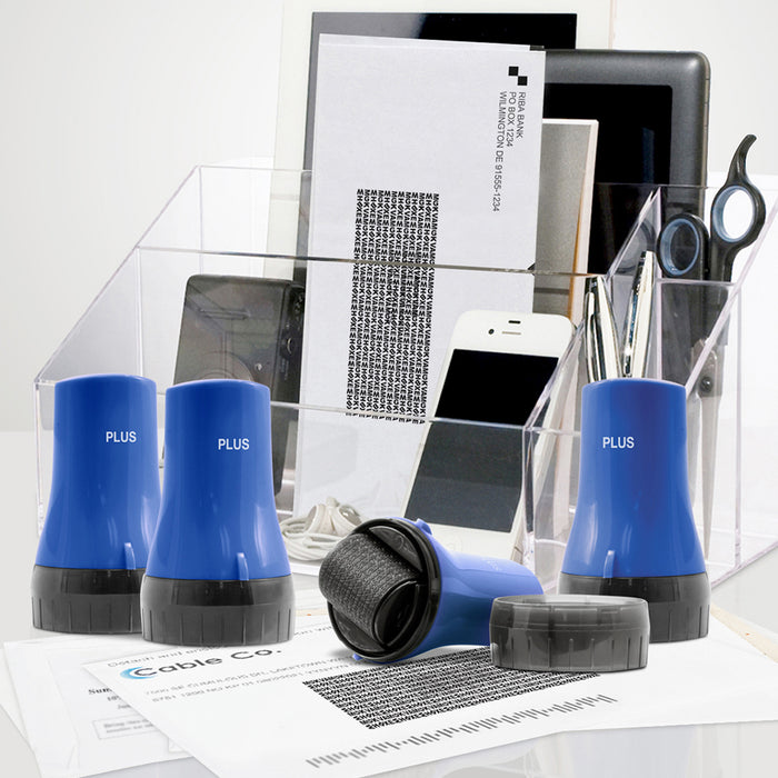 Guard Your ID WIDE Advanced Roller 4-Pack blue