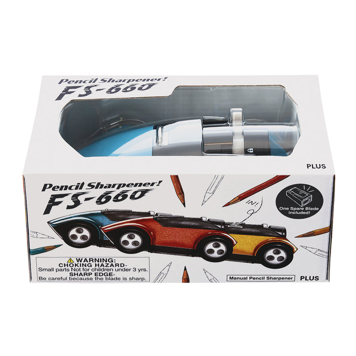 Red Car-shaped pencil sharpener FS-660