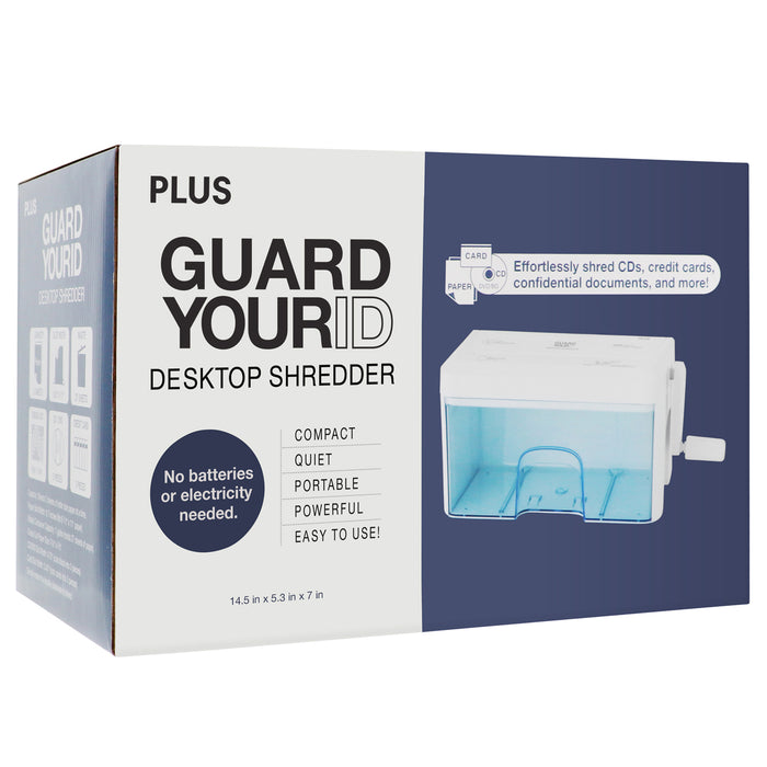 GYID - 3 in 1 Desk Hand Shredder