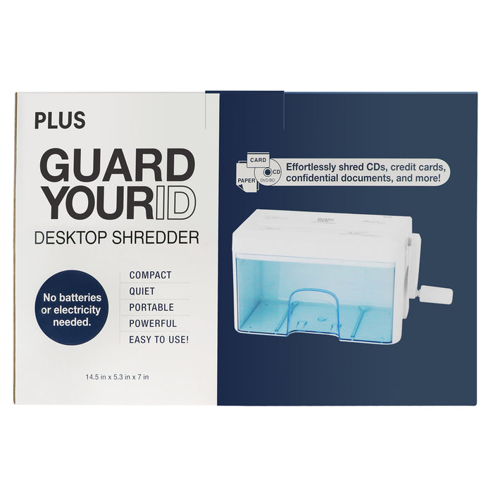 GYID - 3 in 1 Desk Hand Shredder
