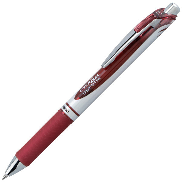 Pentel EnerGel RTX Refillable Liquid Gel Pen, 0.7 mm - Qty 12