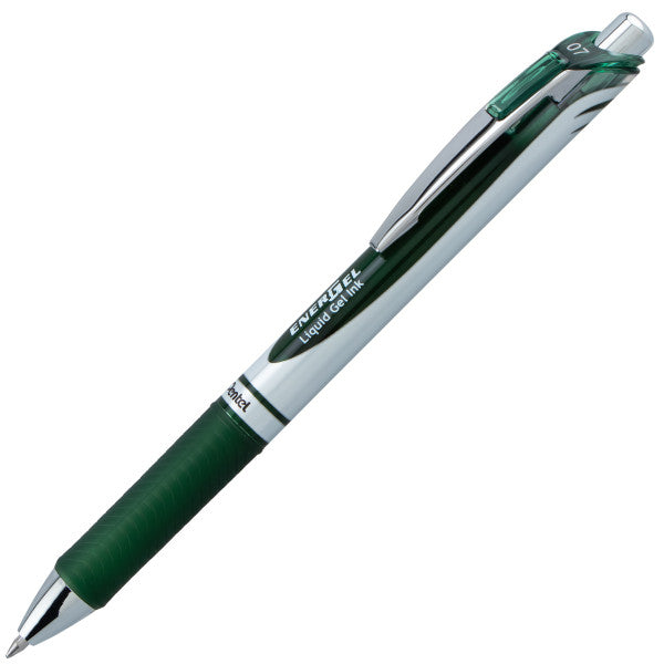 Pentel EnerGel RTX Refillable Liquid Gel Pen, 0.7 mm - Qty 12