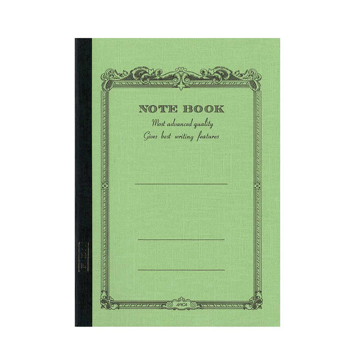 Apica A6 Notebooks with vibrant vintage-inspired cover green